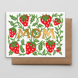 Mom Strawberries Card