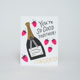 Strawberries + Champagne Card