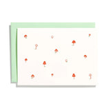 Mushroom Pattern Boxed Notes