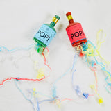 Confetti Pop Streamers | Set of 12