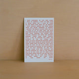 A Well Spent Life Postcard Art Print