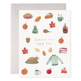 Crisp + Cozy Thanksgiving Card
