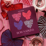 Set of 4 Cocktail Napkins | Bows