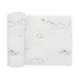 Cotton Muslin Swaddle | Partly Cloudy