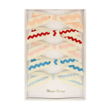 Ricrac Bow Hair Clips
