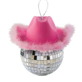Disco Cowgirl Ornament
