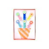 Enamel Daisy Hair Clips