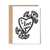 Vintage Tattoo Love Card