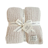 Ribbed Cozy Blanket | Sand