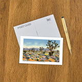 Joshua Trees In The Desert Postcard