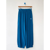 Pointelle Balloon Pants | Sea Blue