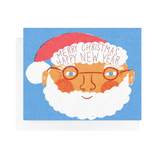 Santa Face Card