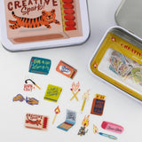 Washi Flake + Trinket Tin | Creative Spark