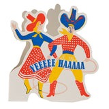 Yeehaa Couple Cut-Out Card