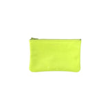Small Zip Pouch | Fluoro Yellow