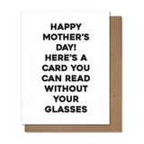 Mom Glasses Card