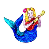Tin Mermaid Ornament