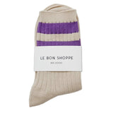 Varsity Her Socks | Ube
