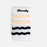 Slides | Wavy Cream + Black