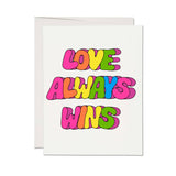 Love Always Wins Card