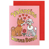 Wanna Bone? Valentine Card