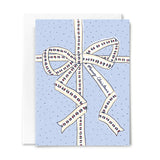 Merry Christmas Ribbon Card