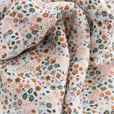 Cotton Muslin Swaddle | Pressed Petals
