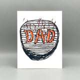 Grillin' Dad Card