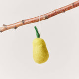 Pear Felt Ornament