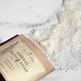 Mineral Bath Soak Sachet | Vetiver + Bergamot