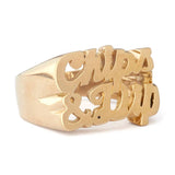 Chips & Dip Ring | Brass