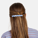 Skinny Wave Barrette | Periwinkle