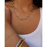 Dylan Flat Link Necklace