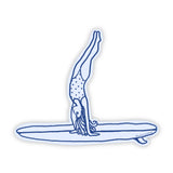 Surf Girl Sticker