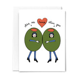 Olive Me and Olive You Card