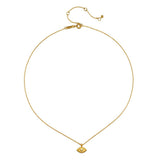 Shielded Spirit Evil Eye Necklace | White Topaz