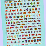 Nail Art Stickers | Fish Food