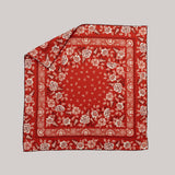 Silk Rosey Scarf | Red Hot