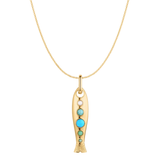 Amalfi Rae Fish Clip Necklace