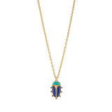 Scarab Charm Necklace | 16"