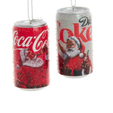 Santa Coke + Diet Coke Ornament | Assorted