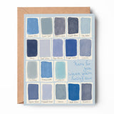 Feeling Blue Card