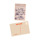 Dear Diary Postcard Art Print