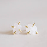 Gemstone Studs | Rose Quartz