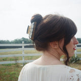 Geometric Lamp Claw Clip