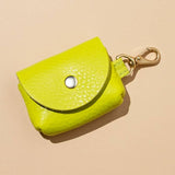 Airpod Case | Chartreuse Leather
