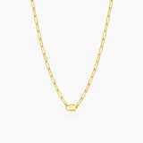 Jessa Lock Necklace