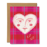 Xo Heart Card