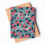 Pink Bulbs Thank You Card