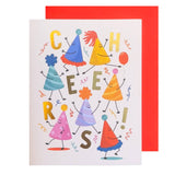 Cheers Party Hats Card